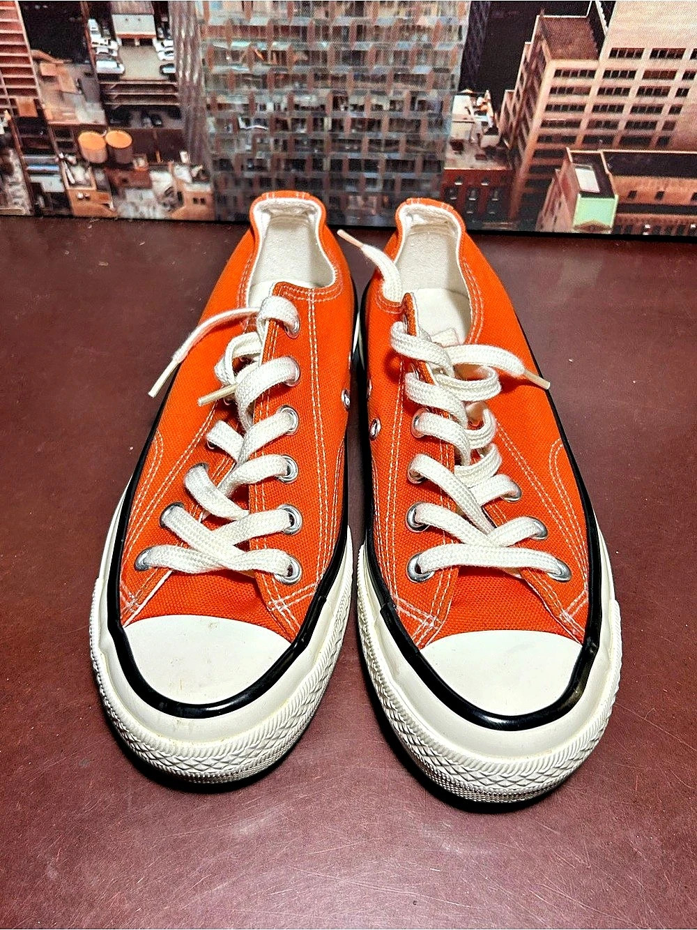 Converse Chuck 70 Ox Orange Black Sneakers